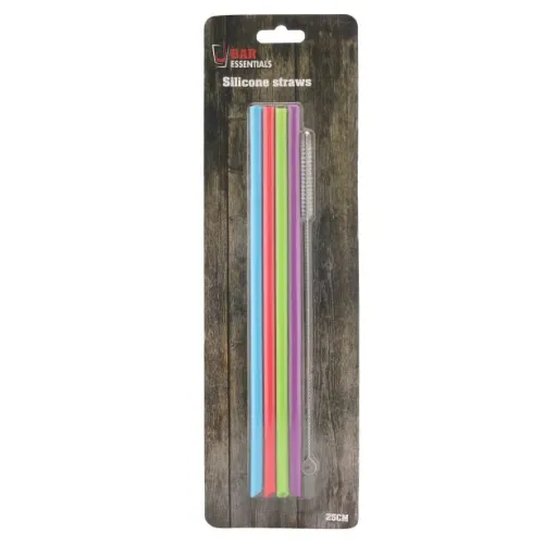 Rietjes siliconen incl. borstel